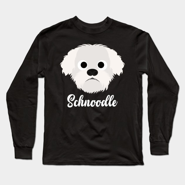 Schnoodle Dog - Schnoodle Long Sleeve T-Shirt by DoggyStyles
